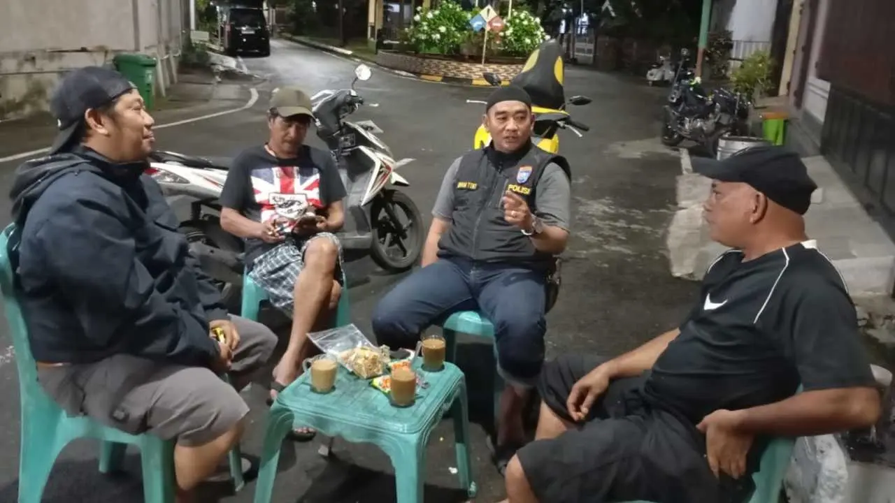 Ramadan Kondusif: Bhabinkamtibmas Manggala Gencar Sosialisasi