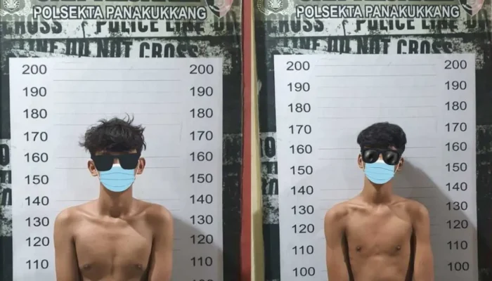 Dua Remaja Perampas HP Ditangkap Jajaran Polsek Panakkukang