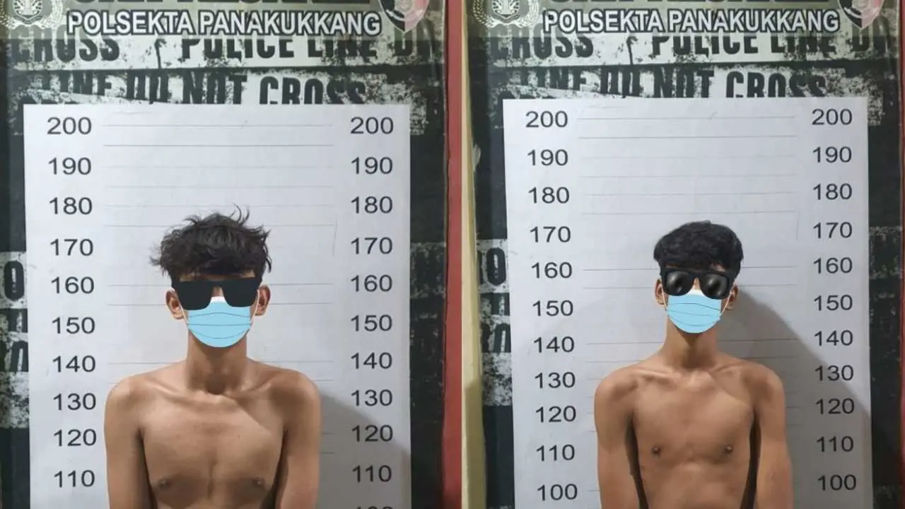 Dua Remaja Perampas HP Ditangkap Jajaran Polsek Panakkukang