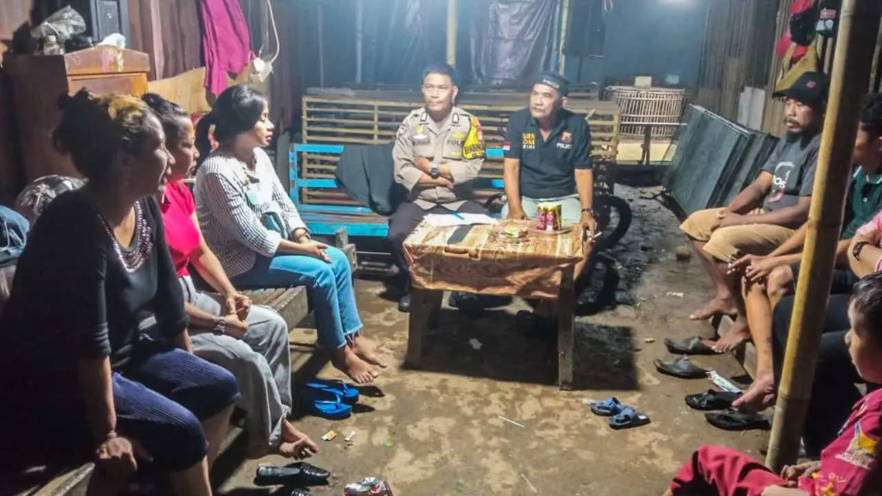 Mediasi Keluarga, Bhabinkamtibmas Tamamaung Turun Tangan