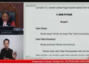 MK Resmi Tolak Gugatan Paslon Nomor 3, Paris Yasir-Islam Iskandar jadi Bupati dan Wabup Jeneponto Periode 2025-2030