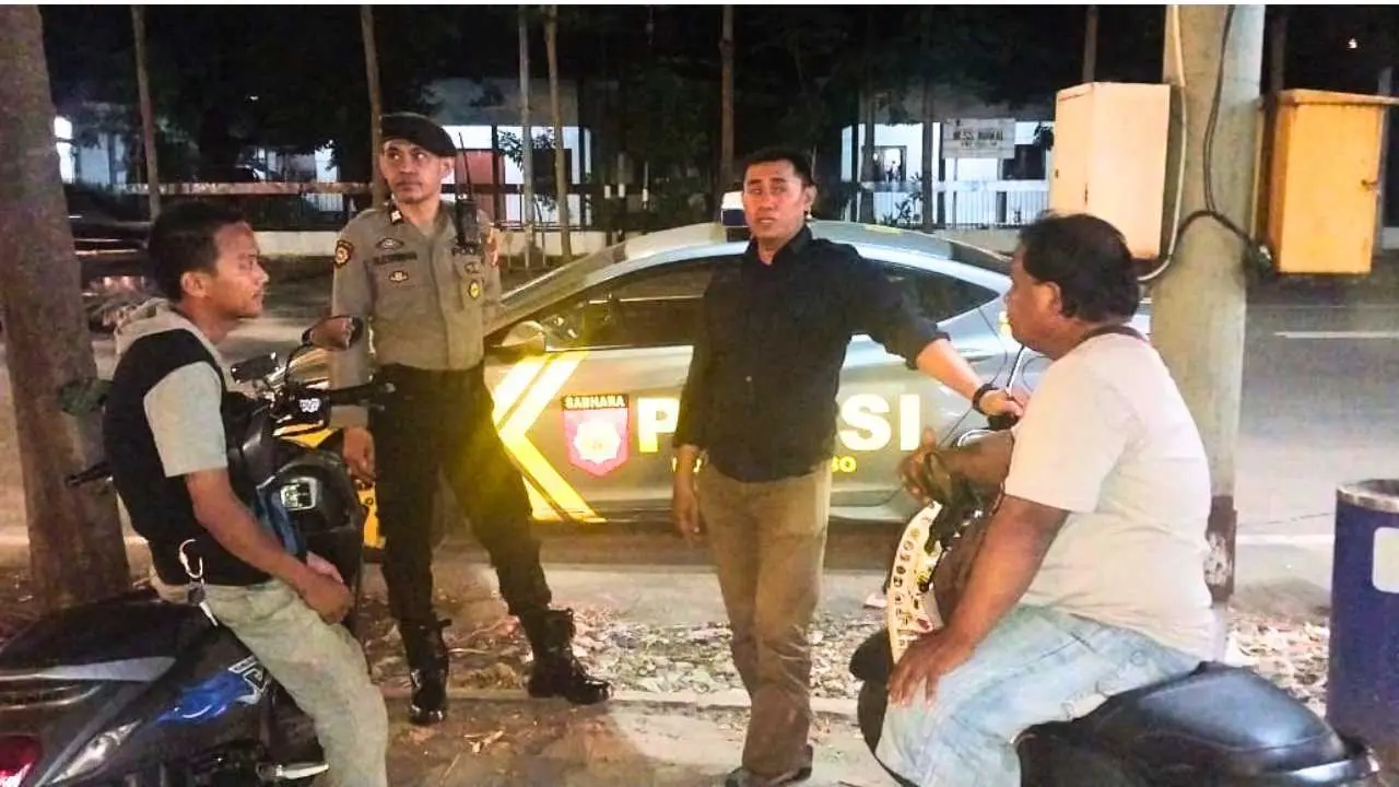 Polsek Mariso Tingkatkan Patroli di Daerah Rawan Gangguan Kamtibmas