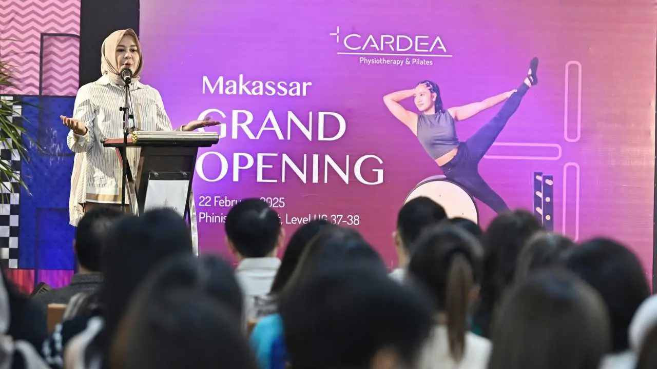 Cardea Physiotherapy dan Pilates Hadir di Makassar, Wagub Sulsel Apresiasi Antusiasme Masyarakat