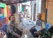 Edukasi Kamtibmas, Aipda Nurhidayat Sambangi Warga Bontoala