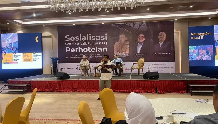 Sosialisasi SLF: PT Perkasa Desain Indonesia Edukasi Pelaku Hotel di Makassar tentang Keamanan Bangunan