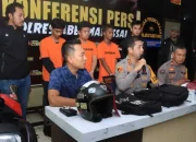 Polisi Tangkap 3 Pelaku Pelemparan Bom Molotov di Pos Polisi Makassar