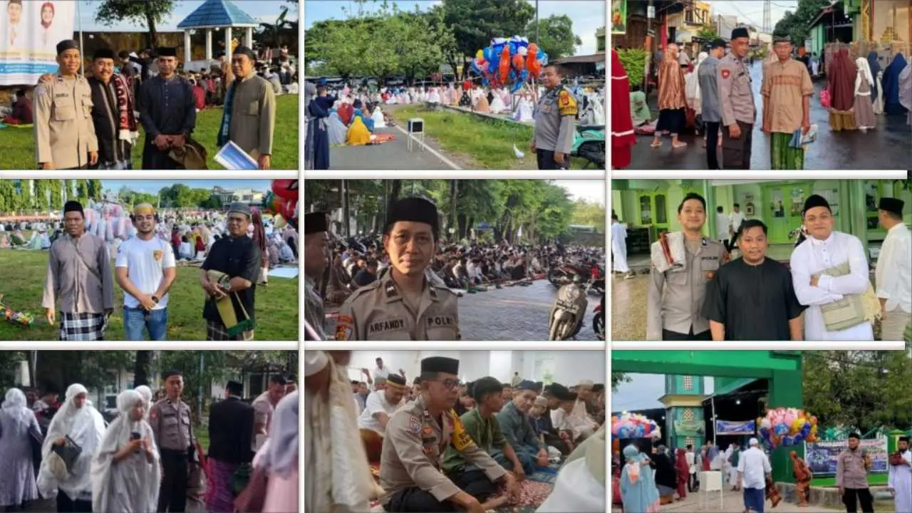 Kapolsek Manggala: Salat Idulfitri Berjalan Aman dan Kondusif