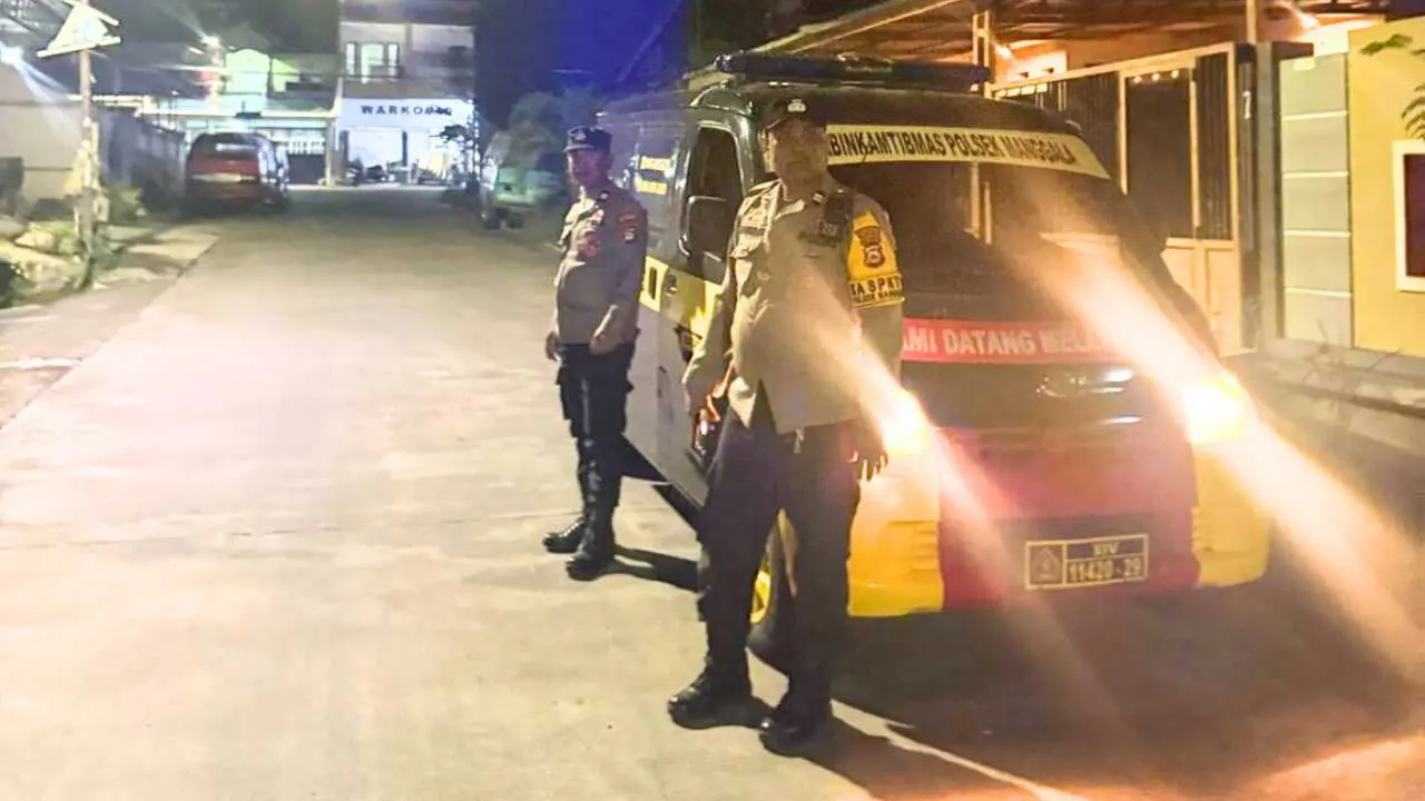 Polsek Manggala Perketat Patroli Malam Usai Tarawih Selama Ramadan