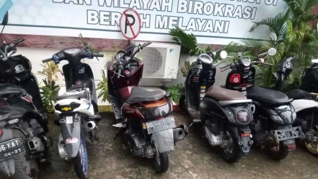 Polsek Mariso Gencarkan Patroli, Balap Liar dan Knalpot Brong Ditindak