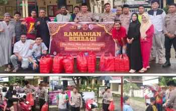 Polsek Manggala dan Suporter PSM Berbagi Berkah Ramadan, dari Jalan Raya hingga Rumah Tahanan