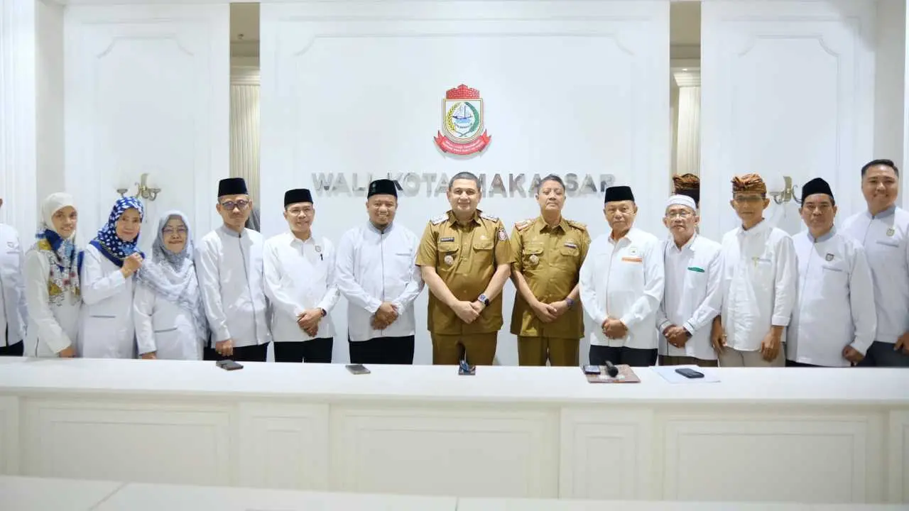 Wali Kota Makassar dan FKUB Sulsel Bahas Penguatan Kerukunan Umat Beragama