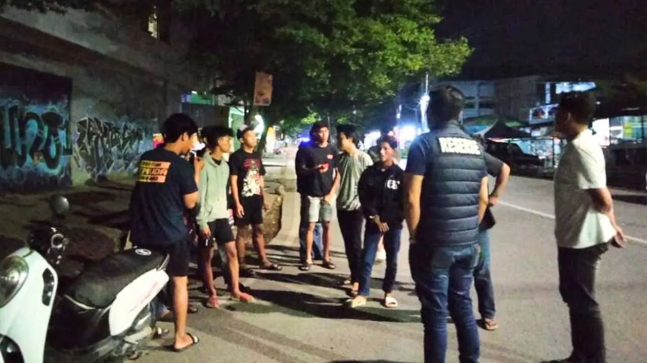 Polsek Tamalate Tingkatkan Patroli, Remaja Dihimbau Hindari Tawuran dan Balap Liar di Bulan Ramadan