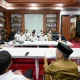 Exit Meeting Hasil Pemeriksaan Interim BPK-RI Perwakilan Provinsi Sulsel yang berlangsung di ruang rapat Sekretaris Daerah (Sekda) Sulsel, Kantor Gubernur Sulsel, Senin (24/3/2025).