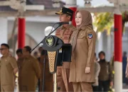 Gubernur Andi Sudirman dan Wagub Fatmawati Rusdi Hadiri Apel Perdana Bersama