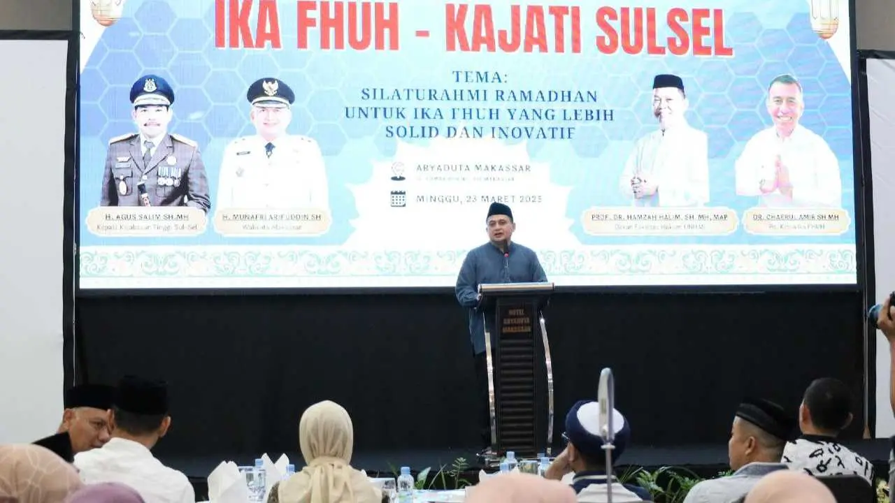 Munafri Ajak Alumni Hukum Unhas Jadi Mitra Strategis Bangun Makassar