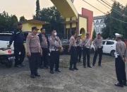 Personel Gabungan Polsek Biringkanaya Antisipasi Balapan Liar di Jalan Asrama Haji Sudiang