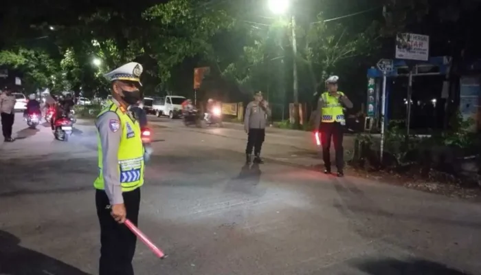 Polsek Tamalanrea Amankan Puluhan Motor dalam Razia Ops Cipta Kondisi