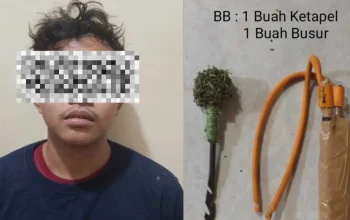 Bawa Ketapel dan Anak Panah, Remaja di Makassar Diamankan Polisi 7 Bawa Ketapel dan Anak Panah, Remaja di Makassar Diamankan Polisi