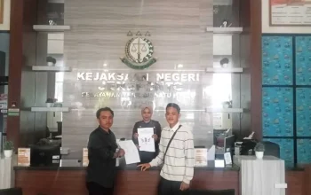 KPMT Laporkan Pekerjaan DAK SMP dan SD Disdikbud TA 2024 ke Kejari Jeneponto