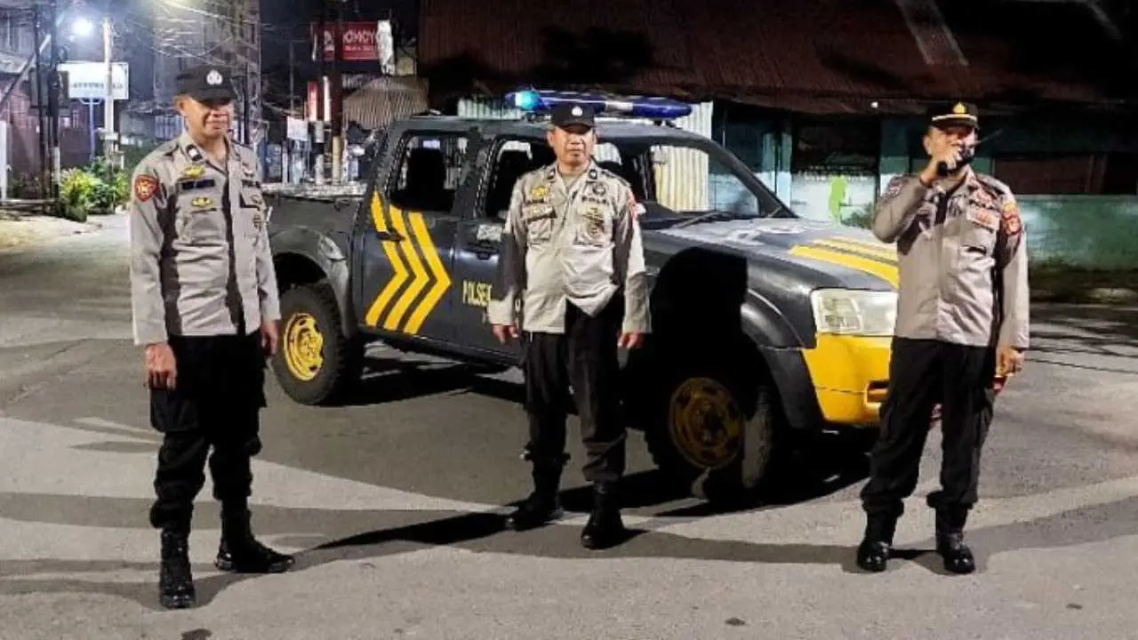 Jaga Kondusifitas, Polsek Ujung Pandang Patroli Rutin
