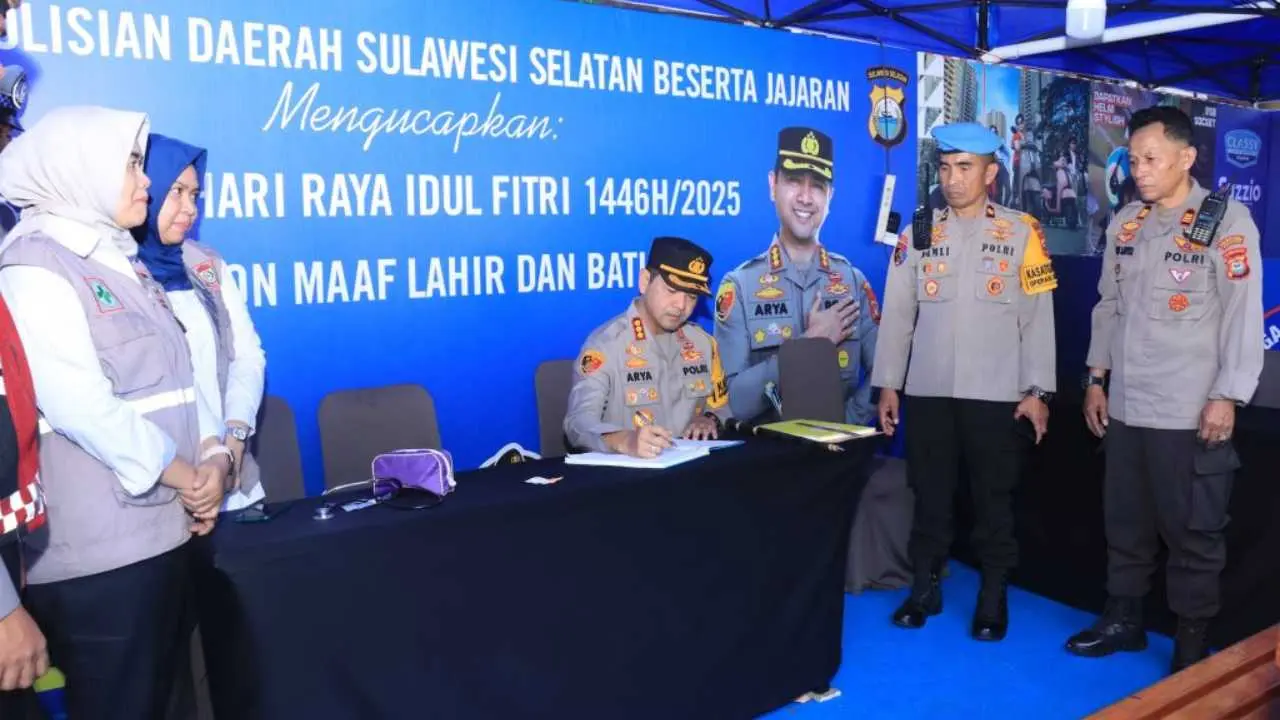 Polrestabes Makassar Siapkan 13 Pos Pengamanan untuk Operasi Ketupat 2025