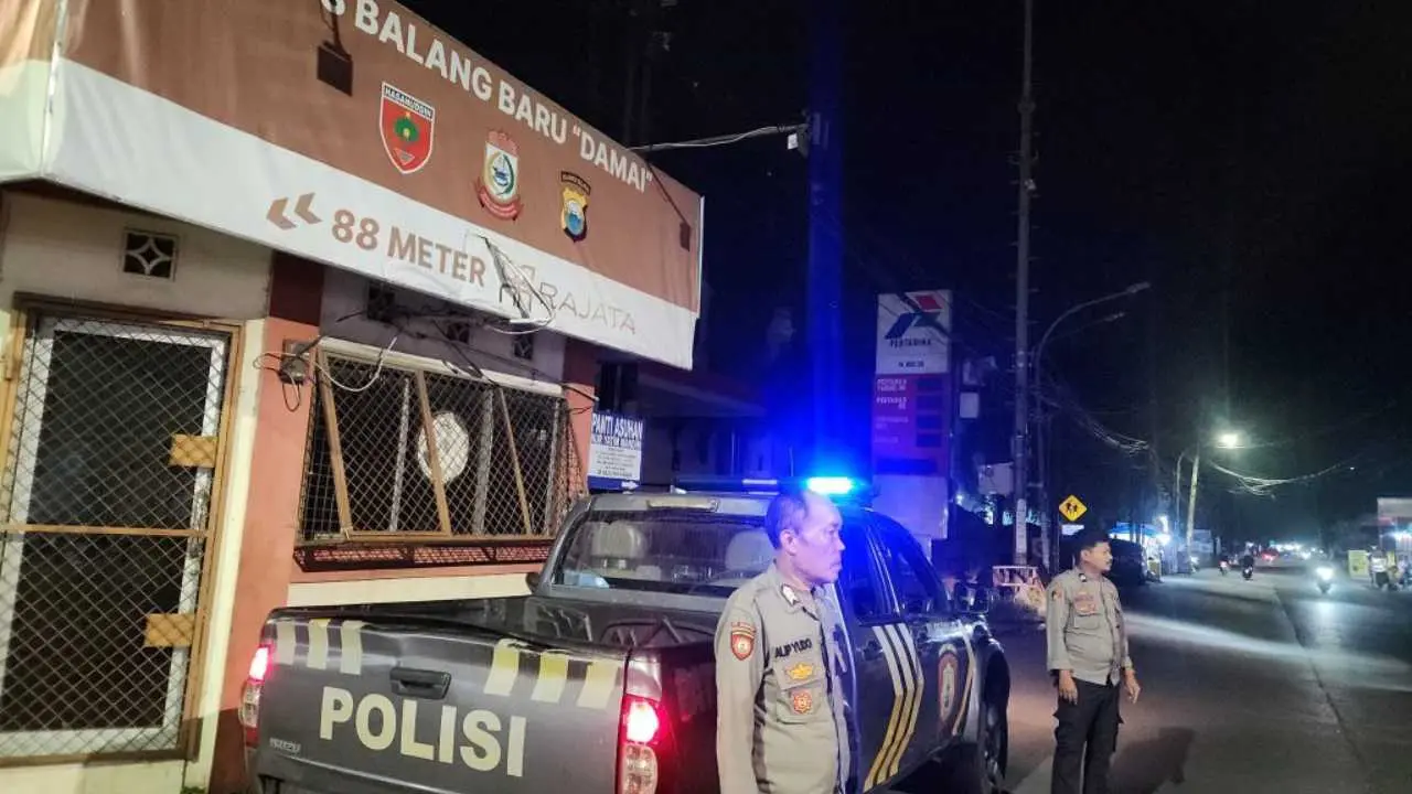 Ramadan Kondusif, Polsek Tamalate Gencar Patroli Cegah Balap Liar hingga Subuh