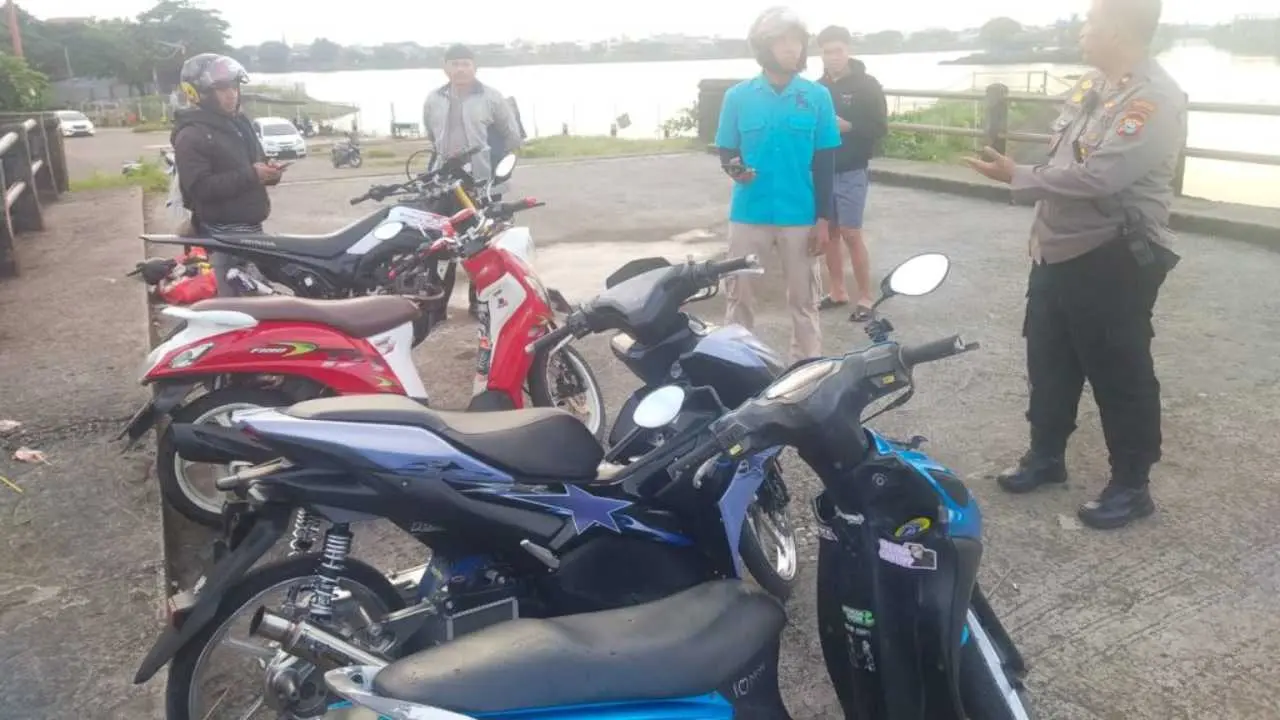 Polsek Manggala Intensifkan Patroli Cegah Balap Liar dan Tawuran Usai Subuh