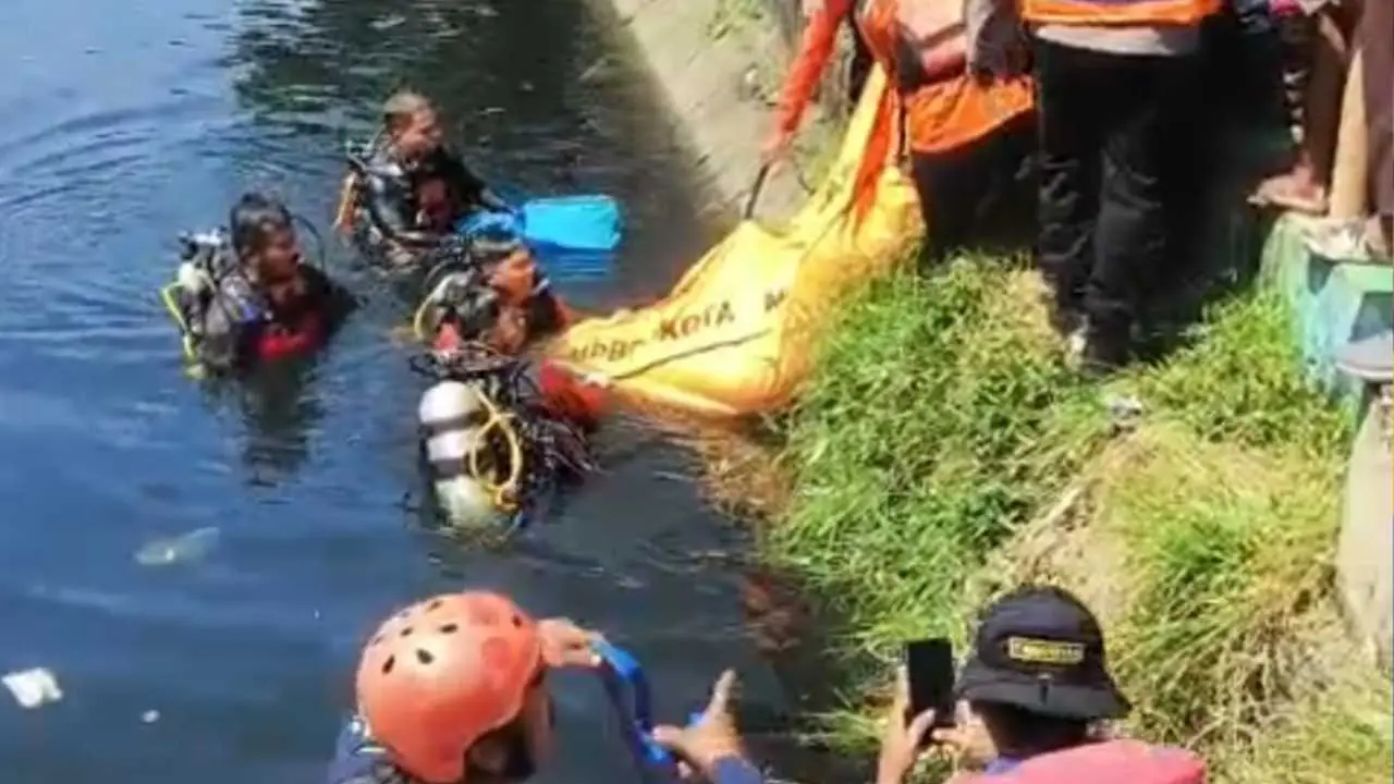 Pria Tenggelam di Kanal Jogayya Ditemukan Meninggal Dunia