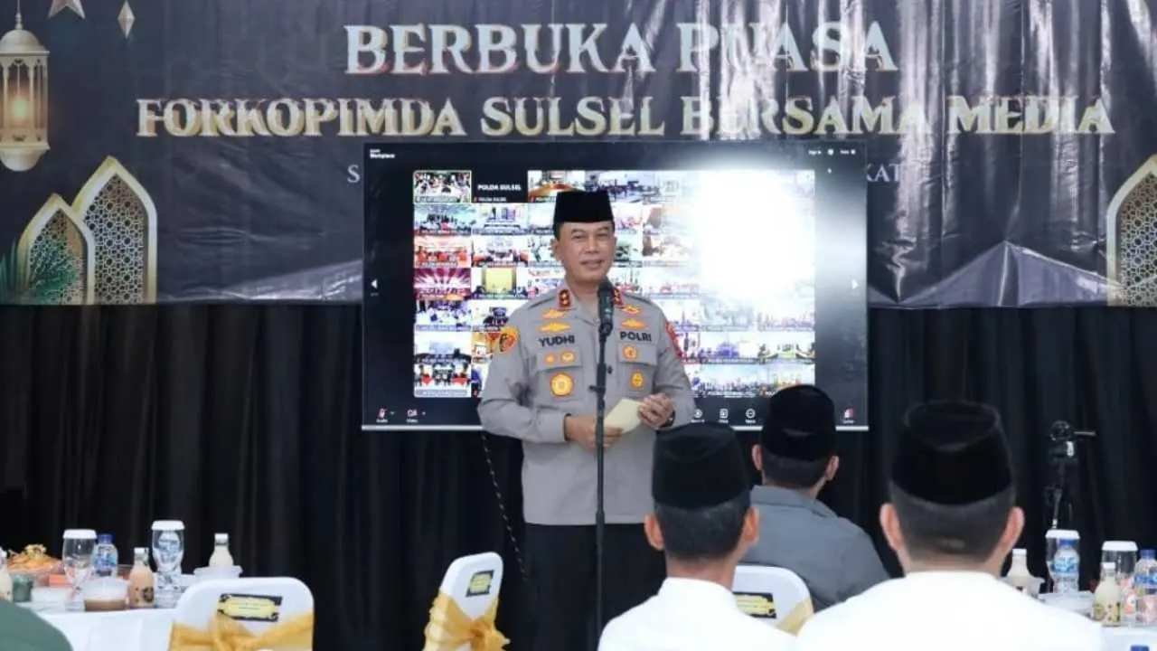 Kapolda Sulsel Pererat Sinergi dengan Media demi Kamtibmas Kondusif