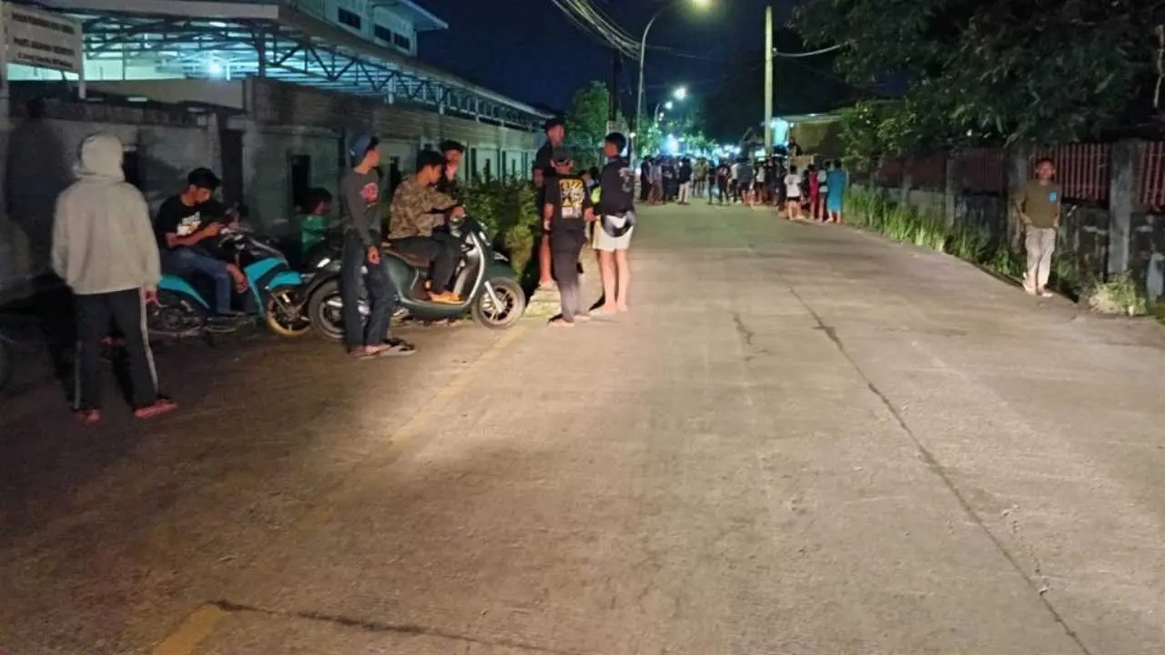 Lomba Lari Malam Dibubarkan, Bhabinkamtibmas Sudiang Beri Imbauan Kamtibmas