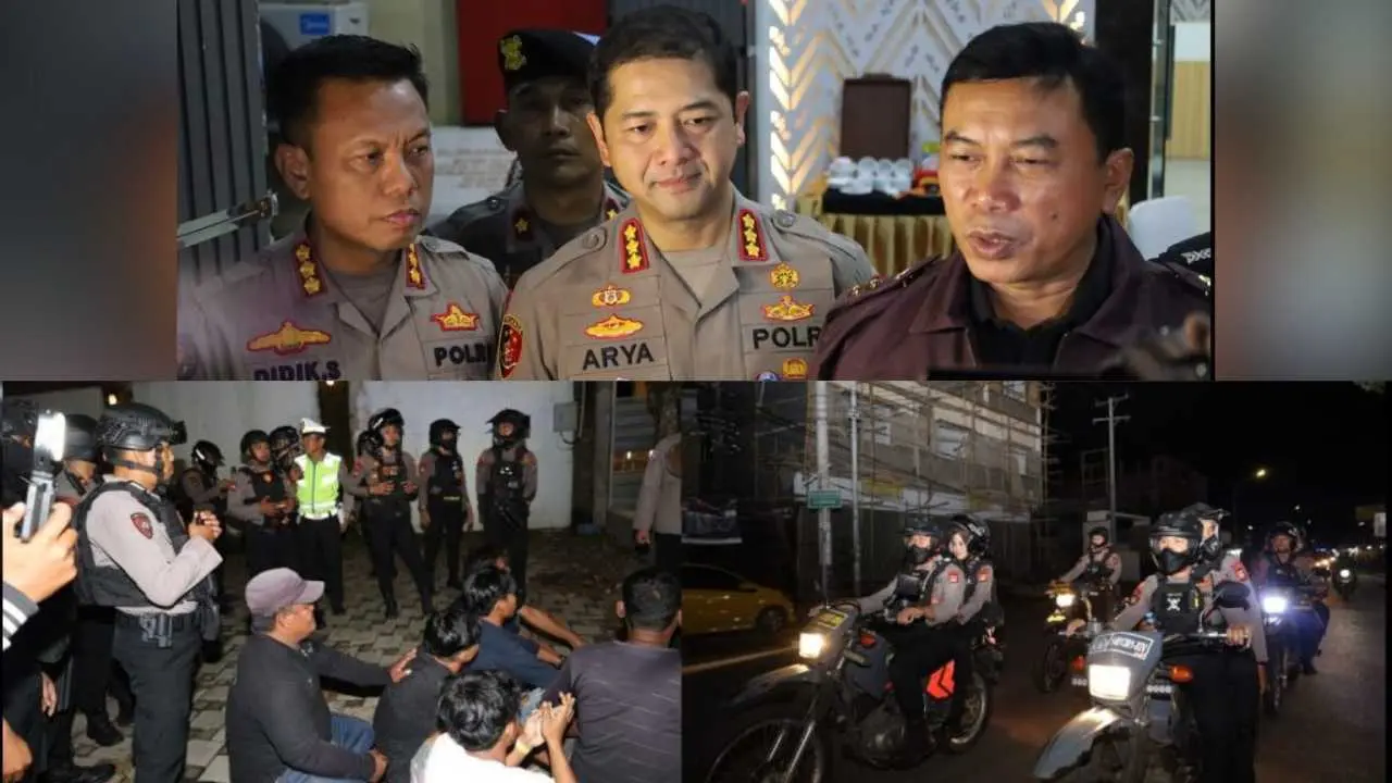 Kapolda Sulsel Pimpin Patroli Ramadan di Makassar