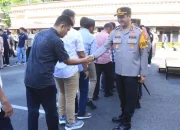 Usai Lebaran, Personel Polrestabes Makassar Eratkan Kebersamaan Lewat Halal Bihalal