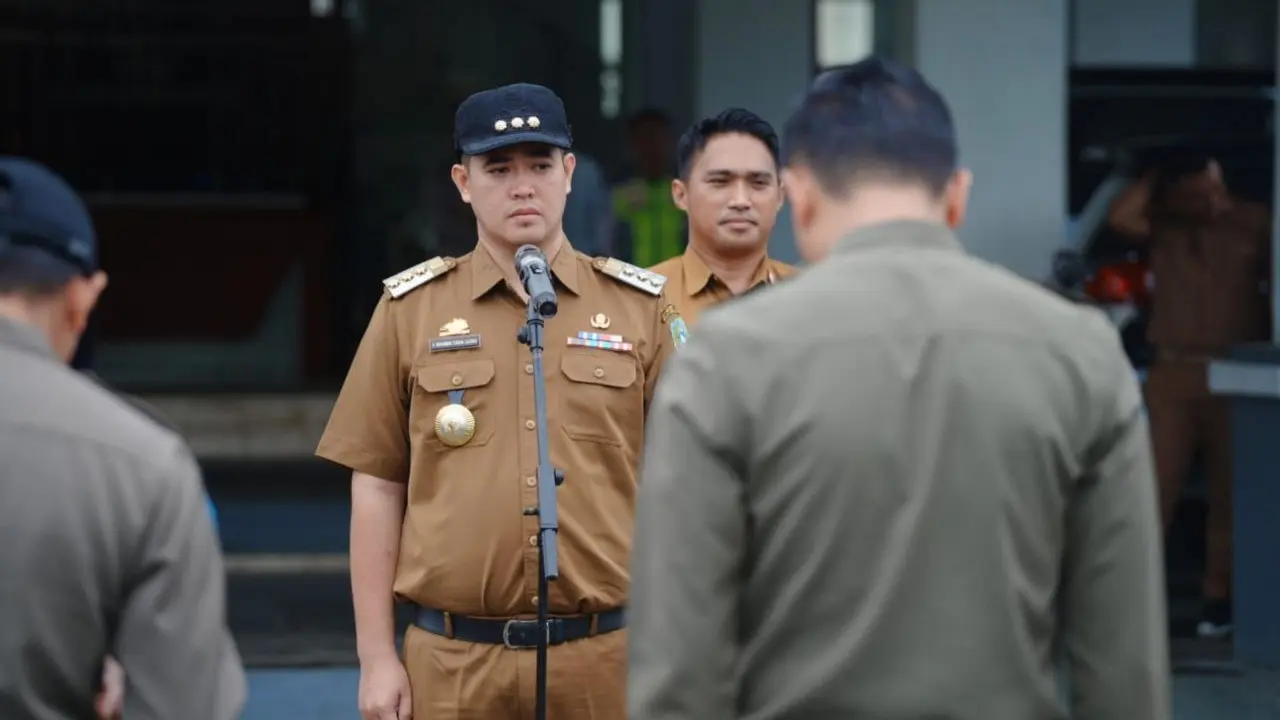 Hari Pertama Kerja Usai Lebaran, Bupati Pangkep Pimpin Apel dan Ingatkan Disiplin ASN