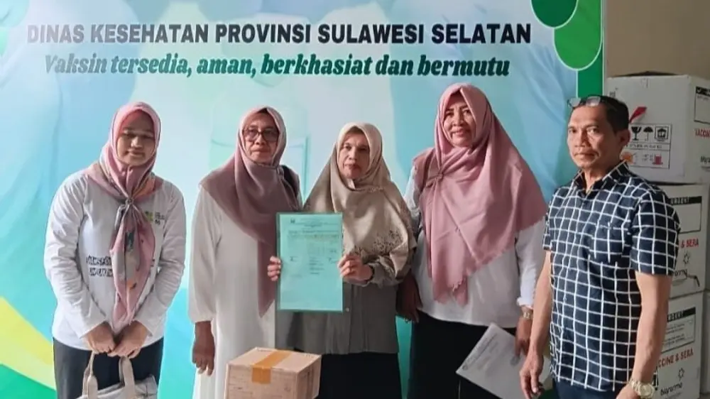 Vaksin Meningitis untuk Calon Jamaah Haji Mulai Didistribusikan di Sulsel