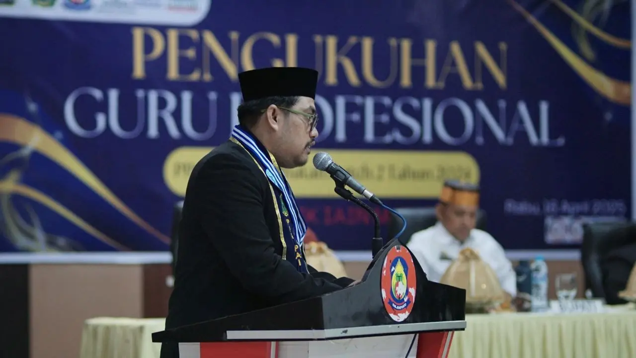 Begini Pesan Bupati Jeneponto di Pengukuhan Guru Profesional 2 Begini Pesan Bupati Jeneponto di Pengukuhan Guru Profesional