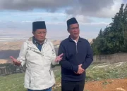Menag dan Mentan Gelar Doa Haru di Perbatasan Yordania-Palestina, Tegaskan Dukungan Indonesia