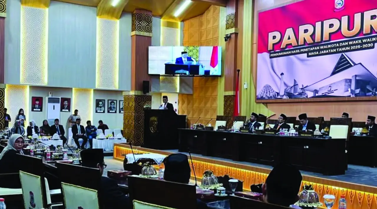 DPRD Makassar Tetapkan Munafri-Aliyah Sebagai Wali Kota dan Wakil Wali Kota Terpilih