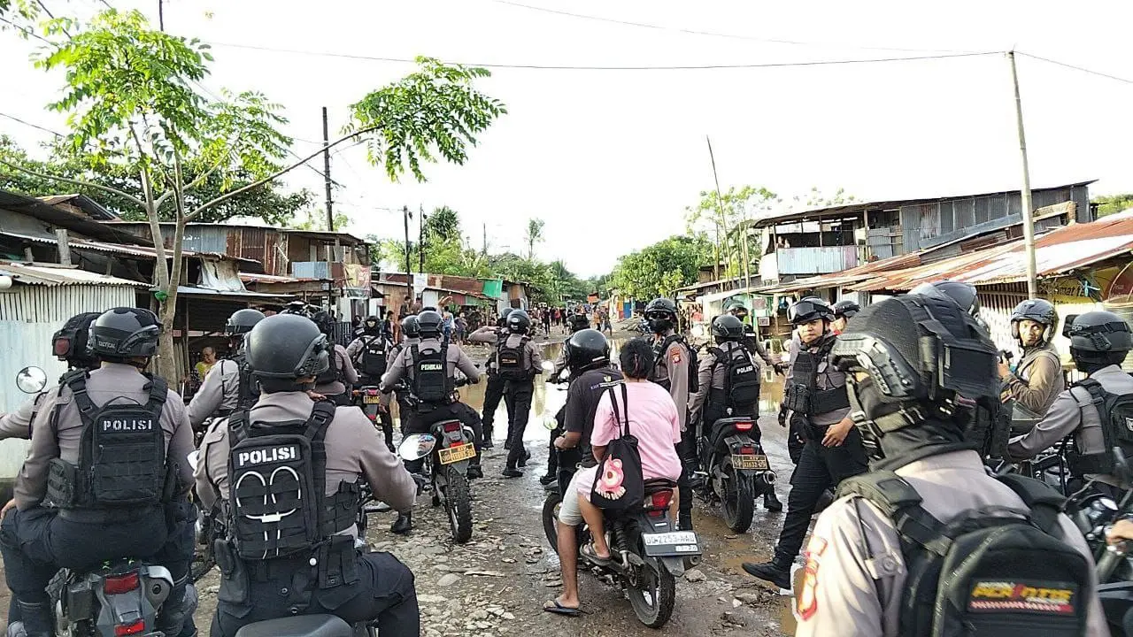 Polisi Lerai Bentrokan Warga di Manggala, Tiga Terluka Kena Busur