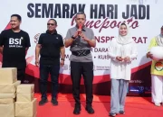 Meriahkan Hari Jadi Jeneponto ke-162, DWP Inspektorat Jeneponto Gelar Senam Sehat dan Donor Darah