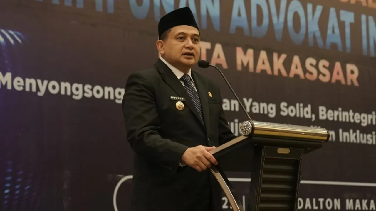 Wali Kota Makassar Dorong PERADI Perkuat Edukasi Hukum hingga ke Tingkat Kelurahan