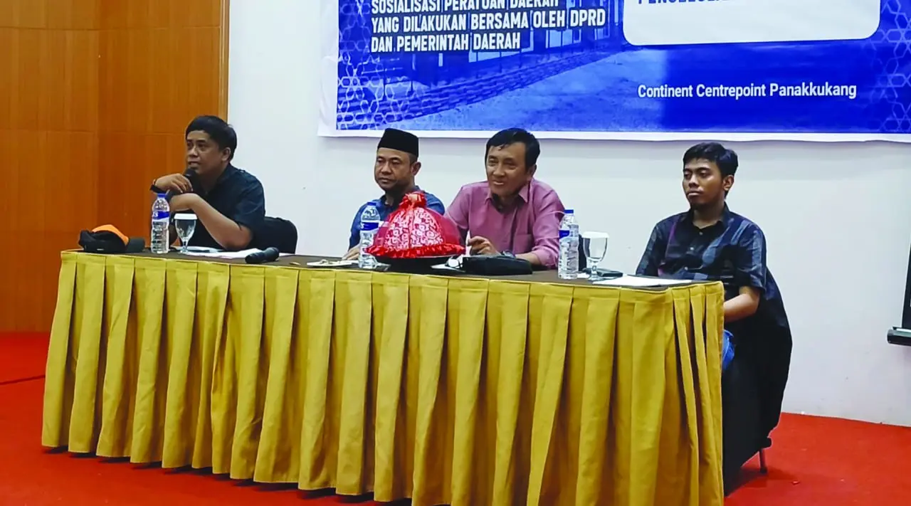 Lewat Sosialisasi Perda Kepemudaan, Jufri Pabe Dorong Pemuda Aktif Bangun Makassar