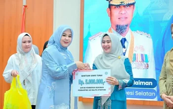 Wagub Sulsel Sumbangkan Gaji untuk Atasi Stunting dan Anak Putus Sekolah