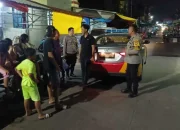 Patroli Malam Polsek Makassar Jaga Keamanan Warga