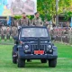 Gubernur Sulsel Tampil Keren Naik Mobil Listrik Buatan Siswa SMK Saat Pimpin Apel Satpol PP di Wajo