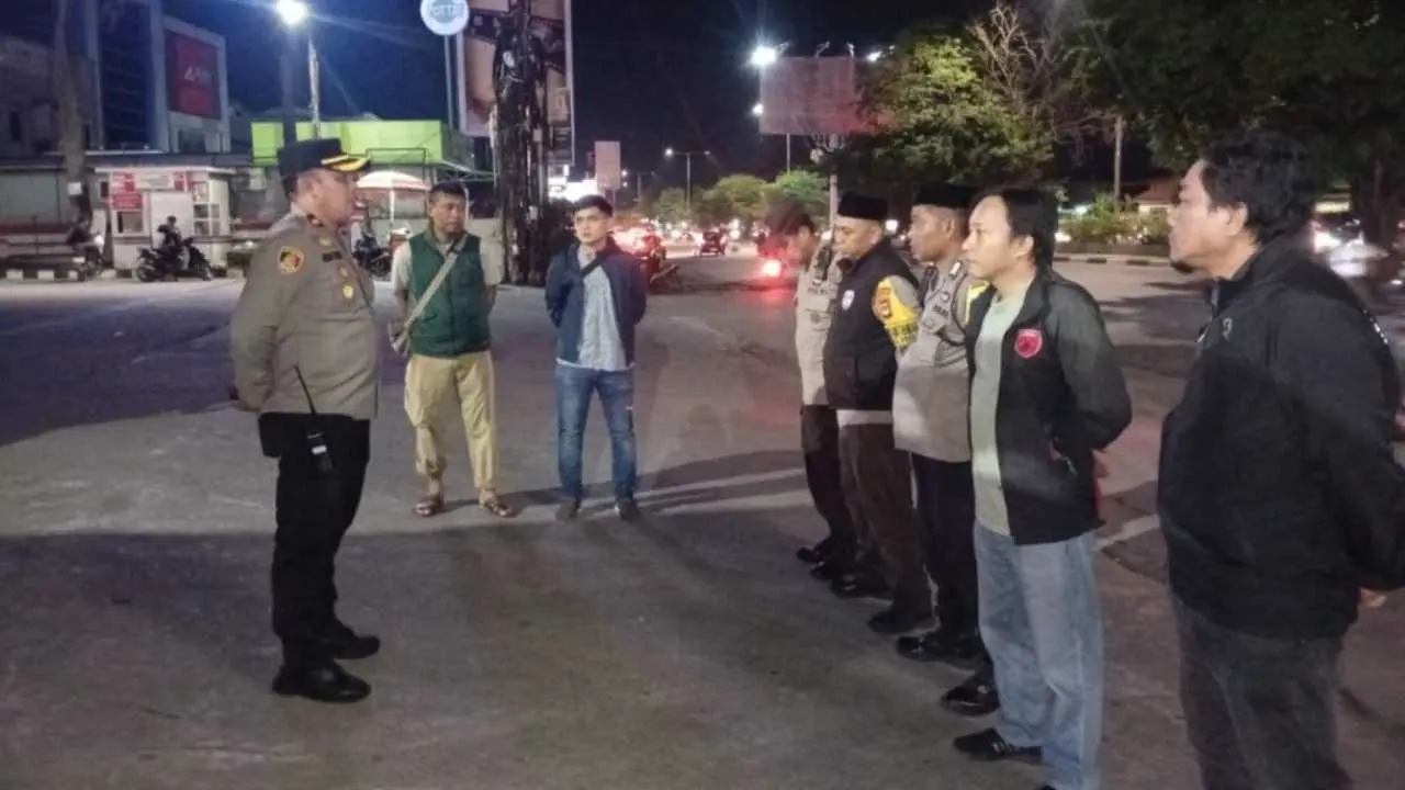 Antisipasi Gangguan Kamtibmas Pasca-Lebaran, Polsek Tamalanrea Makassar Sisir Wilayah Hingga Rumah Kosong