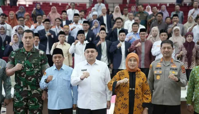 Wali Kota dan Wawali Makassar Lepas Kafilah STQH 2025, Target Juara di Luwu Utara