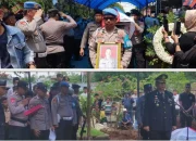 Kapolsek Manggala Pimpin Upacara Pemakaman Ipda (Purn) Abd Rahman Lallo