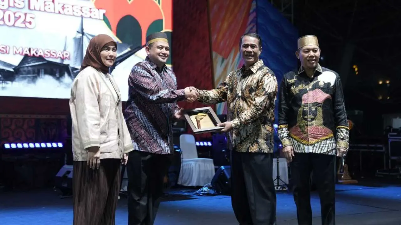 Munafri-Aliyah Jamu Saudagar Bugis-Makassar, Suasana Hangat di Lapangan Karebosi