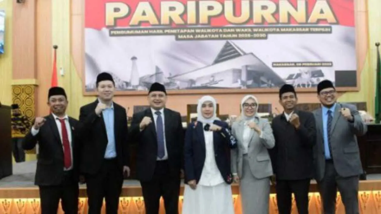 DPRD Tetapkan Munafri-Aliyah, Idris: Saatnya Makassar Maju Lebih Baik