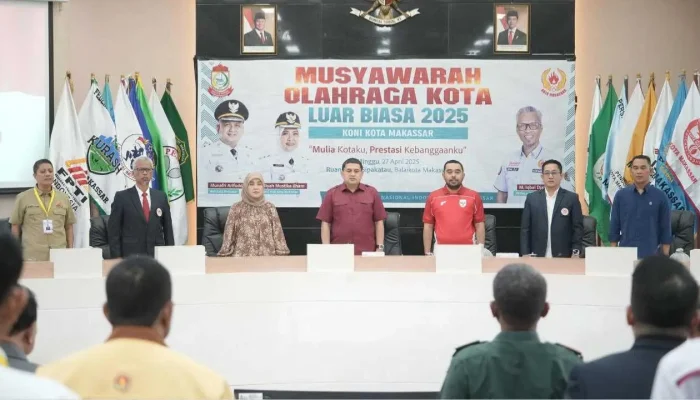Hadir di Musorkotlub KONI Makassar, Appi Dorong Strategi Jangka Panjang untuk Prestasi Olahraga